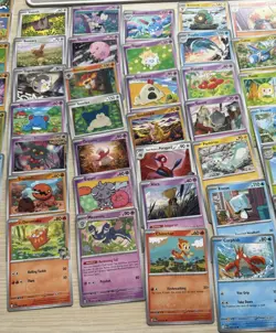 67 Cute Pokemon TCG Card Lot – Bulbasaur, Charmander, Snorlax, Vulpix & More - Image 3