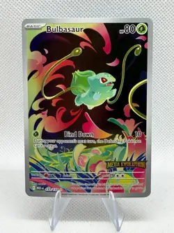 Bulbasaur - (Mega Evolution Stamped) 133/132 Miscellaneous Cards & Products Holo - Image 1