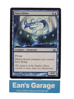 Magic The Gathering Maze Glider 13/156 Dragon's Maze common - Mint - Image 1