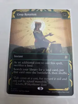 mtg, Crop Rotation Secrets of Strixhaven: Mystical Archive Foil NM - Image 1