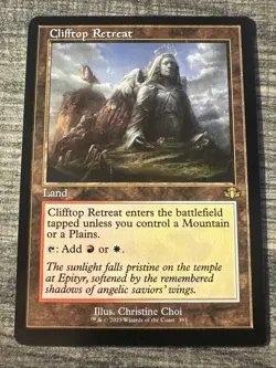 Clifftop Retreat - Retro Frame DMR NM MTG - Image 1