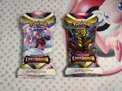 2 Lost Original Sleeved Booster Packs Pokemon TCG 2 Pack Lot Sealed - Image 1