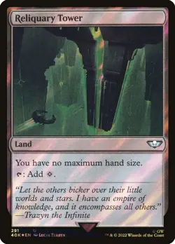 MTG | Reliquary Tower (Surge Foil) | Warhammer 40,000 | Magic the Gathering | Ne - Image 1