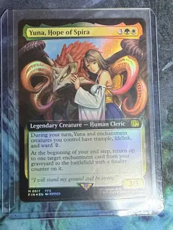 Yuna, Hope of Spira (Extended Art) Final Fantasy Foil - Image 3