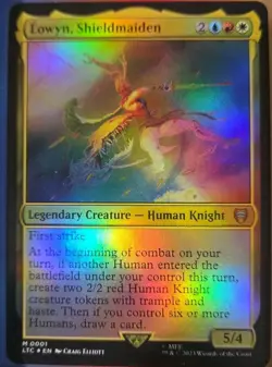 MtG Lord of the Rings: Commander Deck - Riders of Rohan NEW 195166205052 - Image 2
