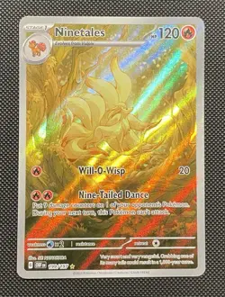 Pokemon Obsidian Flames Ninetales 199/197 NM - Image 1