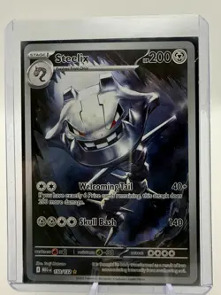 Steelix 150/132 | Mega Evolution | Illustration Rare Pokemon Card - Image 1