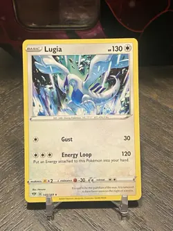 Lugia Rare 140/189 SWSH03: Darkness Ablaze NM Pokemon TCG - Image 1