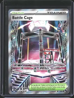 Battle Cage 116/094 Ultra Rare Phantasmal Flames Pokemon NM/M - Image 1