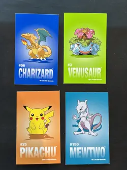 2000 Pokemon Sandylion Complete Sticker Set - (150 Total) NM - Charizard (#3) - Image 4