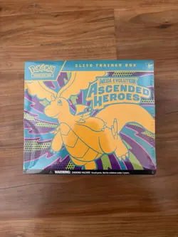 Pokemon TCG Mega Evolution Ascended Heroes Elite Trainer Box ETB Factory Sealed - Image 1