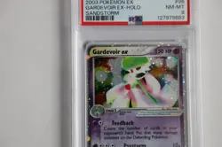Pokemon EX Sandstorm Gardevoir ex 96/100 Holo Ultra Rare PSA 8 Near Mint SWIRL - Image 5