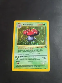 Pokemon TCG Vileplume Jungle 15/64 Holo Unlimited Holo Rare - Image 1