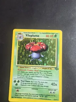 Pokemon TCG Vileplume Jungle 15/64 Holo Unlimited Holo Rare - Image 3