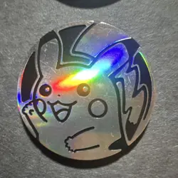 Pokemon TCG Pikachu Flip Coins Lot of 8 Metal Holofoil Multicolor CCG - Image 5