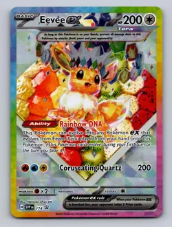 EEVEE EX 174 HOLO P SCARLET & VIOLET PROMO POKEMON NM - Image 1