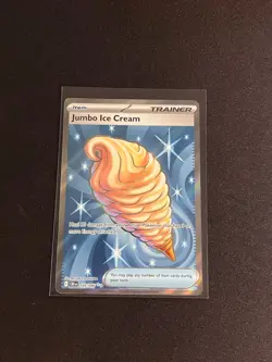 JUMBO ICE CREAM 109/086 ULTRA RARE ME04: CHAOS RISING POKEMON NM - Image 1