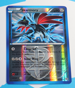 Skarmory (Team Plasma) Reverse Holo Rare Plasma Storm 87/135 Pokemon - Image 1