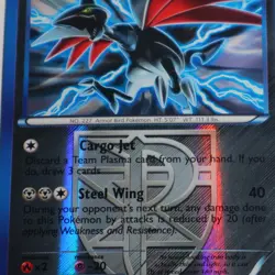 Skarmory (Team Plasma) Reverse Holo Rare Plasma Storm 87/135 Pokemon - Image 2