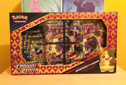 🔥Pokemon TCG Crown Zenith Morpeko V Union Premium Playmat Collection!🔥 - Image 1
