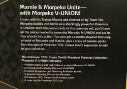 🔥Pokemon TCG Crown Zenith Morpeko V Union Premium Playmat Collection!🔥 - Image 3