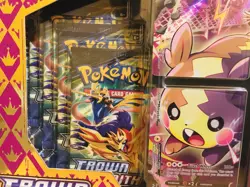 🔥Pokemon TCG Crown Zenith Morpeko V Union Premium Playmat Collection!🔥 - Image 4