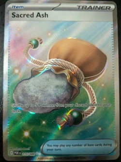 Pokemon TCG Sacred Ash Trainer Item 115/088 POR EN Foil Rare Eng - Image 1