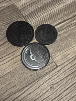 Pokemon TCG Plastic Flip Coins Lot of 21 w/Arceus Figure - Image 5