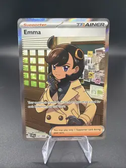 Emma (Full Art) 107/086 Ultra Rare Pokemon TCG Chaos Rising Near Mint - Image 1