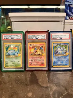 Pokemon 2021 Celebrations Graded PSA 10 GEM MT BLASTOISE VENUSAUR CHARIZARD - Image 1