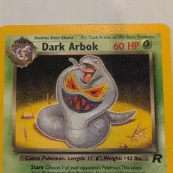 Dark Arbok Wotc Promo W Stamped Promo 19/82 (1999) HP 60 Stage 1 Eng - Image 3