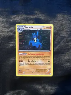 Lucario 80/113 Holo LEGENDARY TREASURES Pokemon nm - Image 1