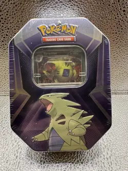 Pokemon TCG Tyranitar, Slaking, and Darkrai Triple Whammy Tins - Factory Sealed - Image 2