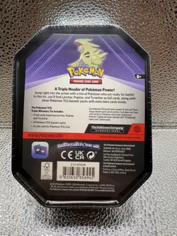 Pokemon TCG Tyranitar, Slaking, and Darkrai Triple Whammy Tins - Factory Sealed - Image 3