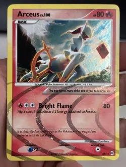 Pokemon Arceus Holo - Platinum Arceus - AR3 NM - Image 1