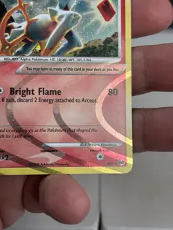 Pokemon Arceus Holo - Platinum Arceus - AR3 NM - Image 4
