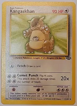 Pokemon TCG Kangaskhan 21/64 Jungle Regular - Image 1