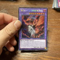The Dragon that Devours the Dogma (Secret Rare) CH01-EN041 The Chronicles Deck - Image 2