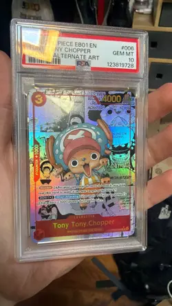 Tony Tony Chopper EB01 Manga Psa 10 English One Piece OG Manga #006 Gem Mint - Image 2