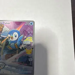 The Pokemon Company Piplup 098/094 Illustration Rare Holo Me02 70 HP English - Image 2