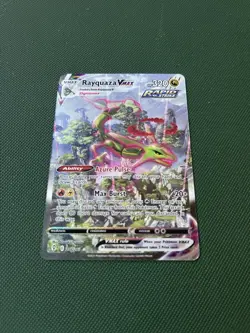 Rayquaza VMAX Alternate Art Secret Rare Holo 218/203 Evolving Skies ENG - Image 1