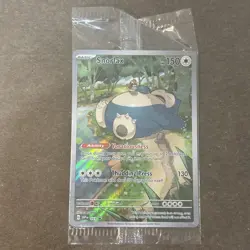 Pokemon TCG SEALED Pokemon 151 SV Black Star Promo Snorlax SVP051 NM English - Image 1