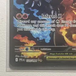 Pokemon 2025 Mega Charizard X ex 125/094 SIR Phantasmal Flames - Image 3