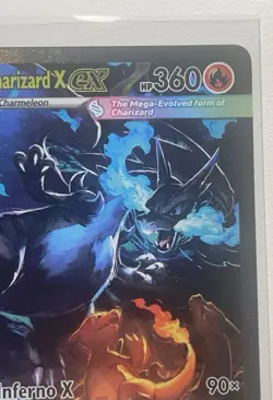 Pokemon 2025 Mega Charizard X ex 125/094 SIR Phantasmal Flames - Image 5