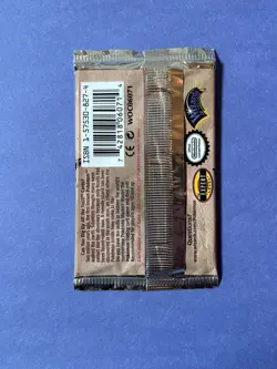 Pokemon Fossil Booster Pack - Zapdos Art - Sealed - Image 2
