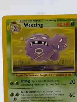 Pokemon Weezing 45/62 Fossil Regular - Image 2