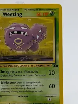 Pokemon Weezing 45/62 Fossil Regular - Image 3