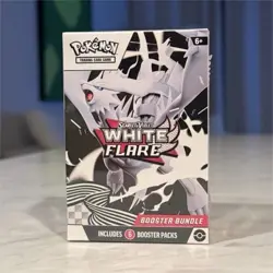 Pokemon TCG Scarlet & Violet White Flare Booster Bundle 6 Packs - Image 1