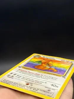 Pokemon TCG Fossil 1st Edition Dragonite 19/62 Rare Regular 100 HP English - Image 3