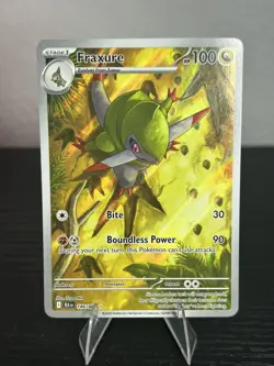 Pokemon TCG Fraxure 146/086 Black Bolt Illustration Rare - Image 1